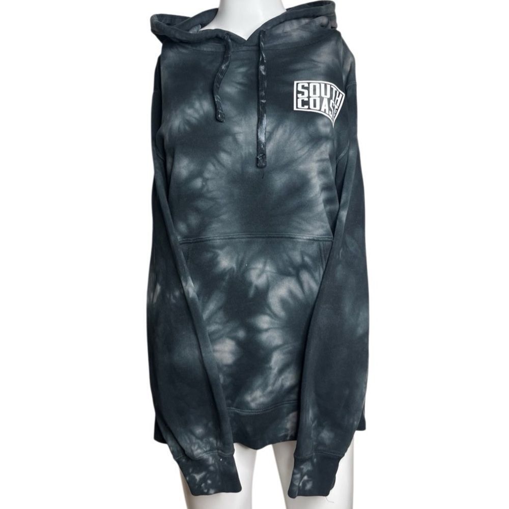 South Coast Tie-Dye Hoodie Blue Size Small